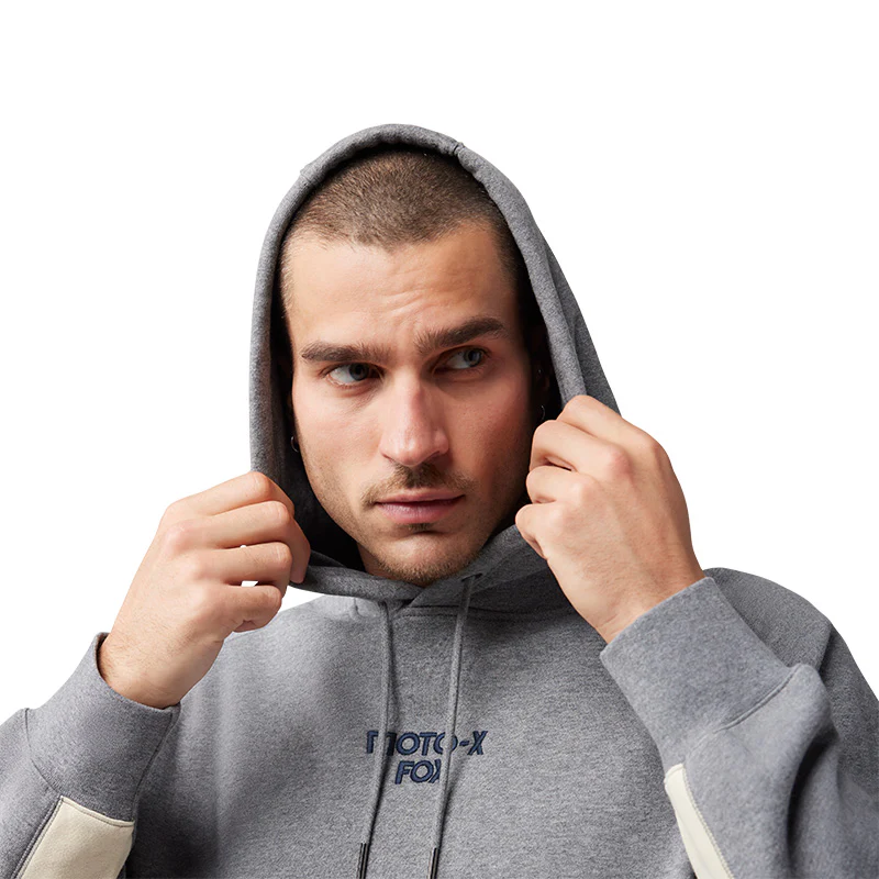 BUZO FOX MOTO X OVERSIZED [GRIS/ CREMA] - Image 3