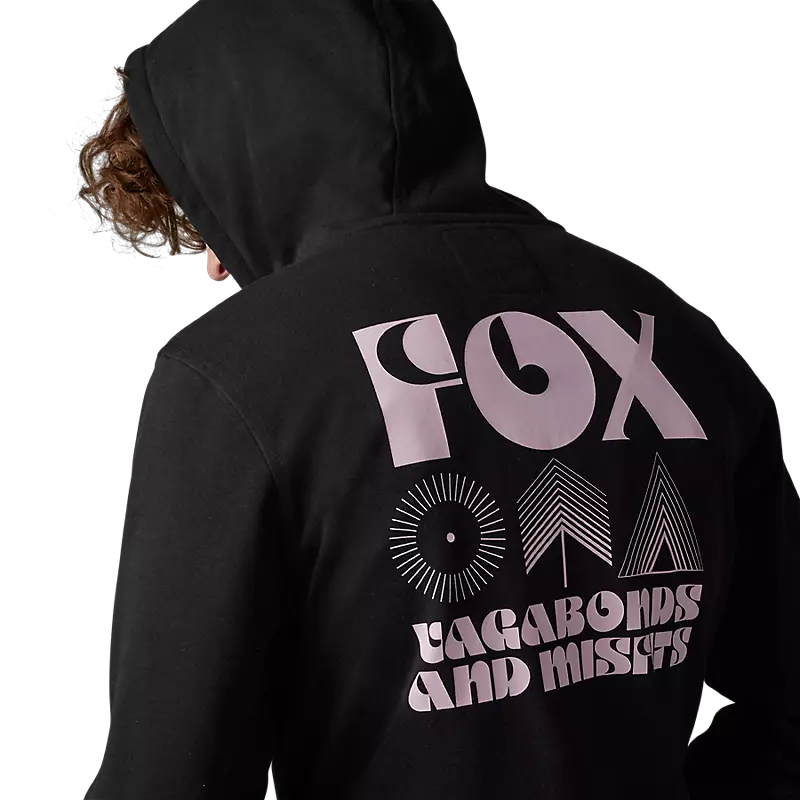 BUZO FOX ROCKWILDER ZIP (NEGRO/PINK) - Image 3