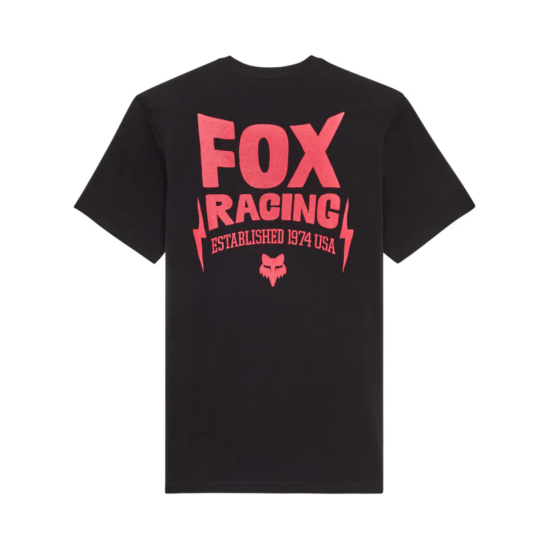 CAMISETA FOX BOLT SS PREMIUM [NEGRO] - Image 2