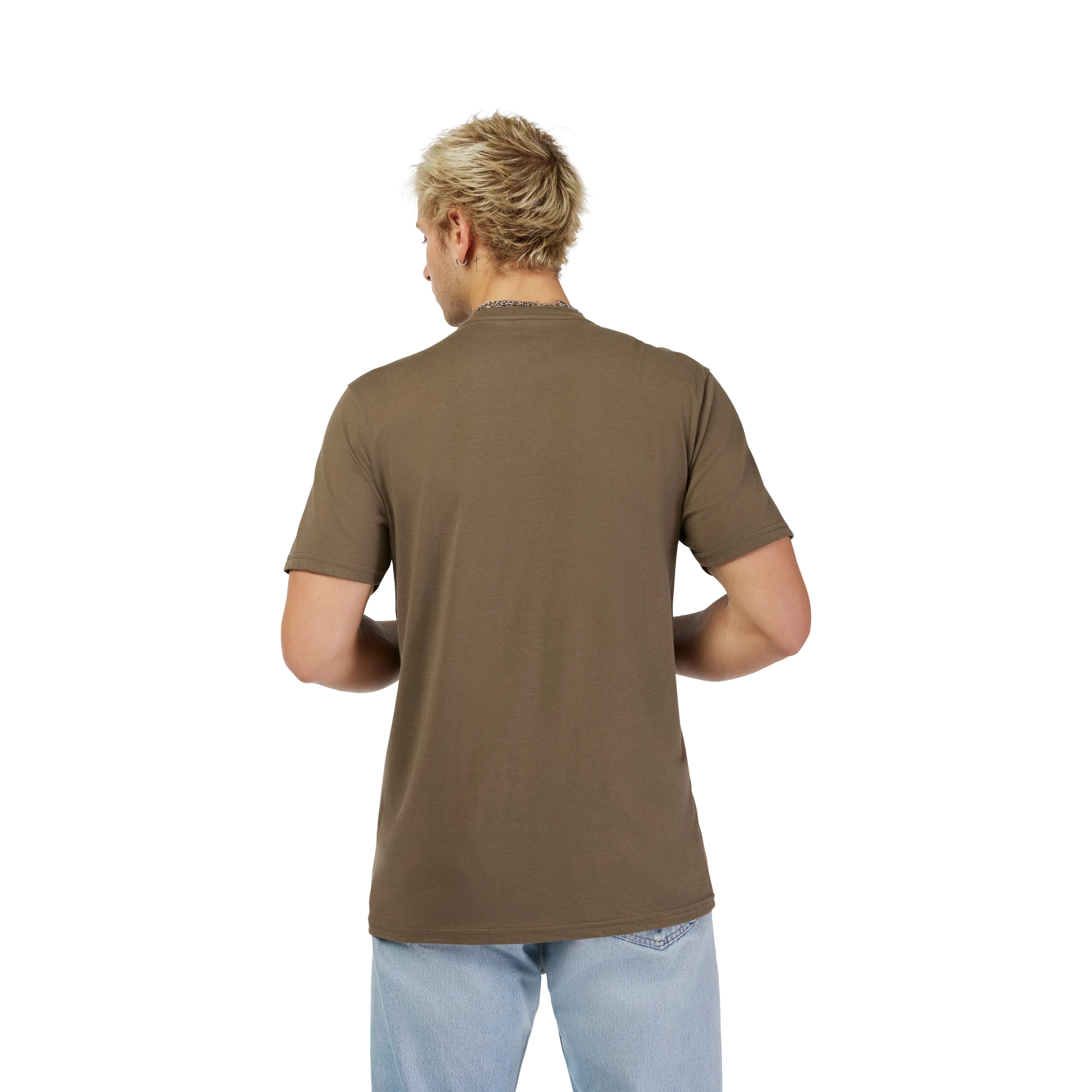 CAMISETA FOX EMBLEM SS PREMIUM [VERDE MILITAR] - Image 3