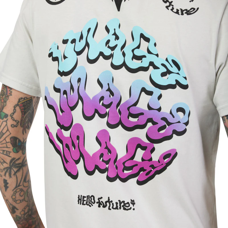 CAMISETA FOX HELLO FUTURE SS PREMIUM [BLANCO] - Image 2