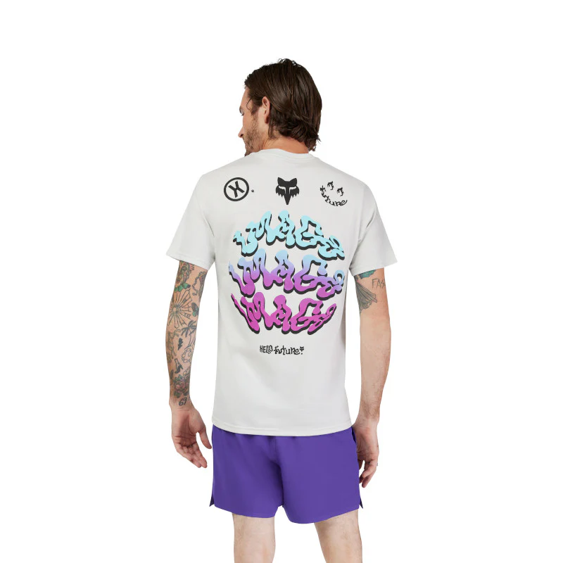 CAMISETA FOX HELLO FUTURE SS PREMIUM [BLANCO] - Image 5