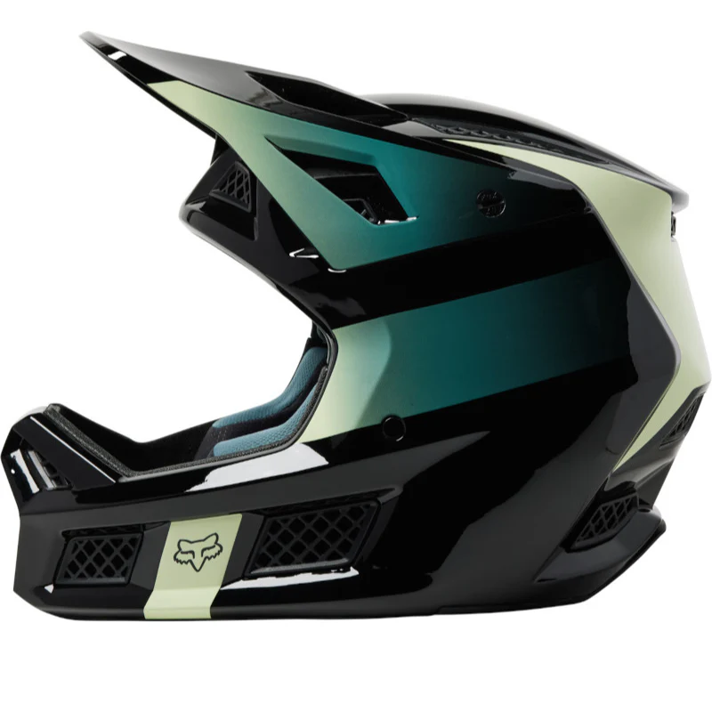CASCO FOX RAMPAGE PRO CARBON MIPS GLNT CE/CPSC [NEGRO/ VERDE MARINO] - Image 3