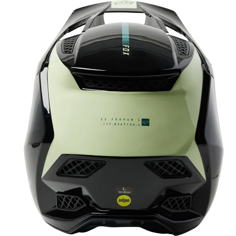 CASCO FOX RAMPAGE PRO CARBON MIPS GLNT CE/CPSC [NEGRO/ VERDE MARINO] - Image 6