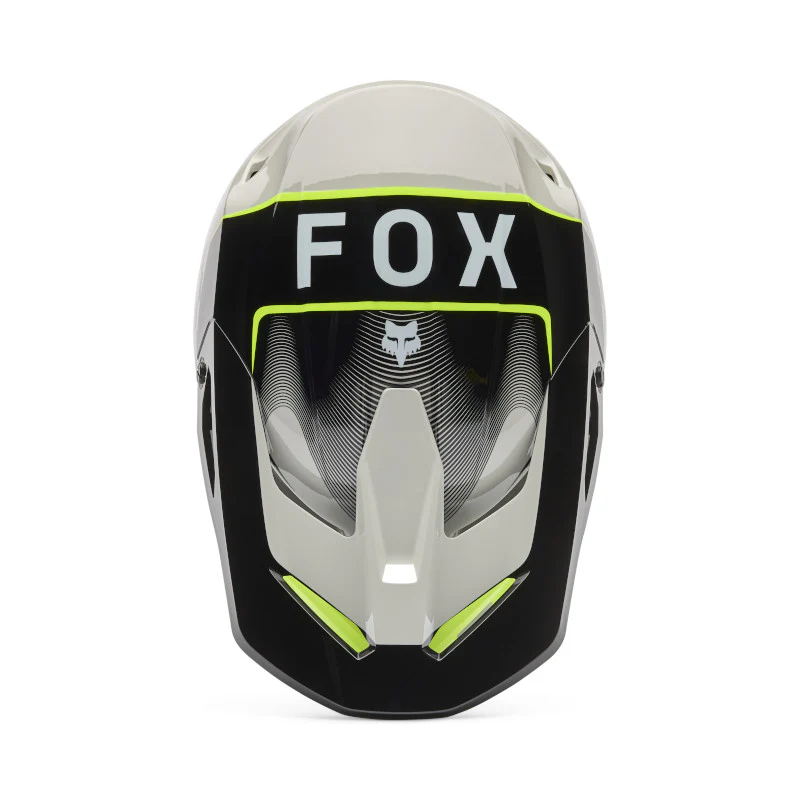 CASCO FOX V1 COLLECT [GRIS/VERDE NEÓN] - Image 4