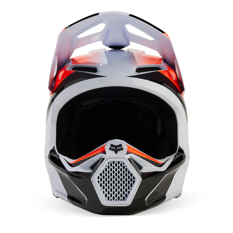 CASCO FOX V1 STREAK [BLANCO/NARANJA] - Image 3