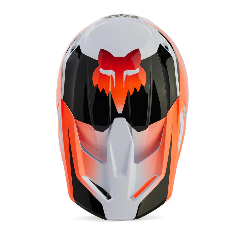 CASCO FOX V1 STREAK [BLANCO/NARANJA] - Image 4