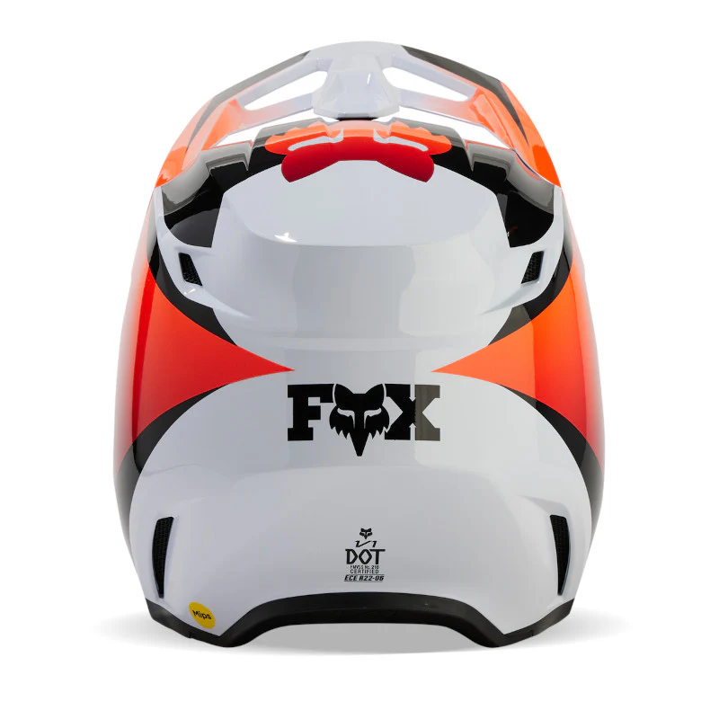 CASCO FOX V1 STREAK [BLANCO/NARANJA] - Image 5