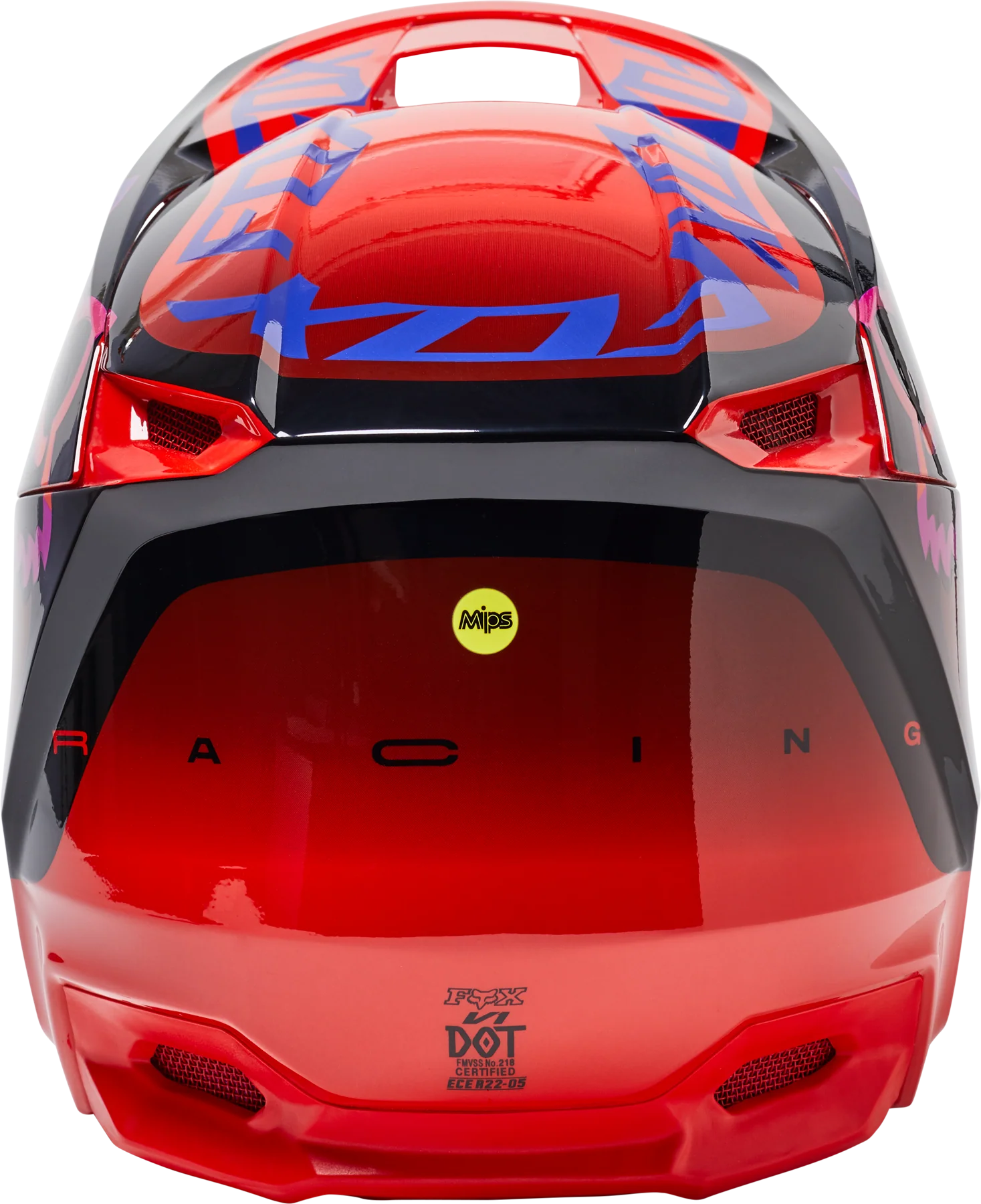 CASCO FOX V1 VENZ, ECE [FLO RED] - Image 4