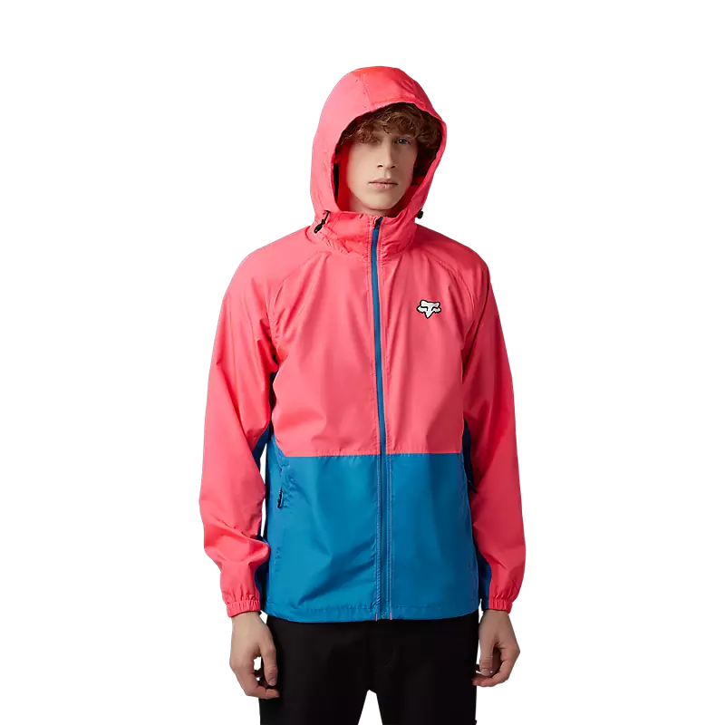 CHAQUETA FOX CORTAVIENTOS TITLE SPONSOR [ROSADO/AZUL] - Image 2