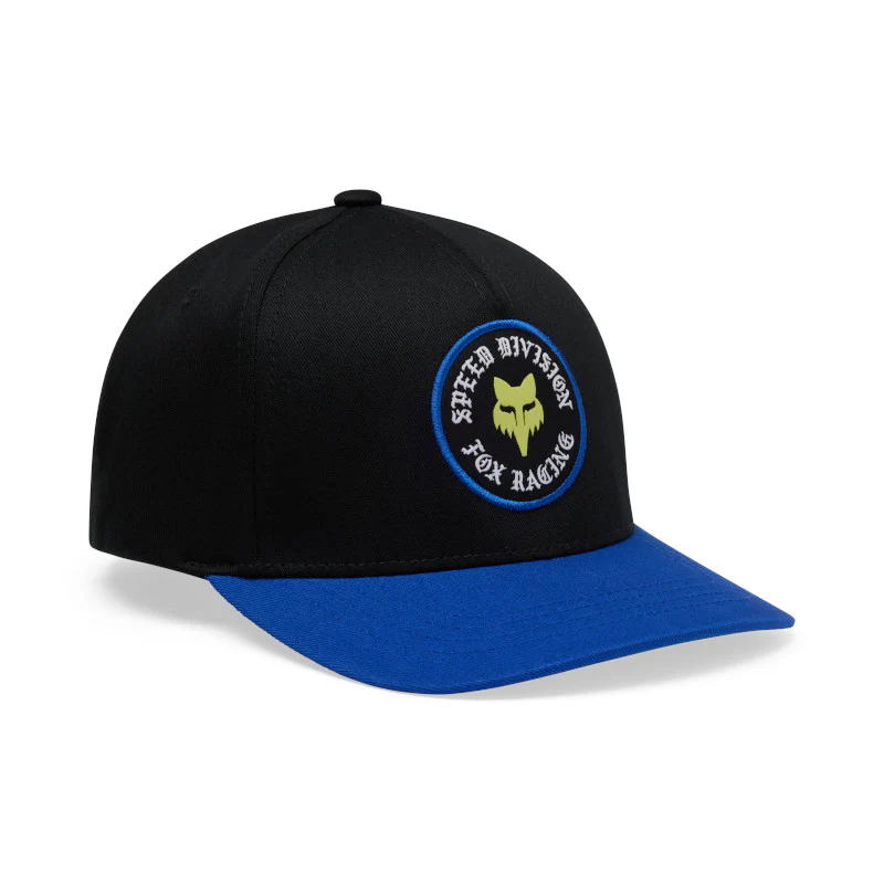 GORRA FOX BADGE SNAPBACK [NEGRO/AZUL] (PARA NIÑOS)