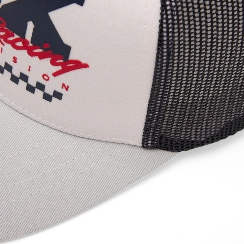 GORRA FOX CHECKER TRUCKER [GRIS/NEGRO] (PARA NIÑOS) - Image 3