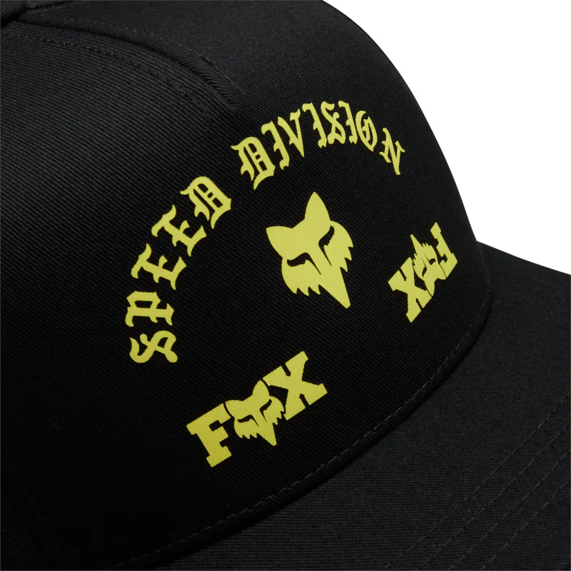 GORRA FOX ICON SNAPBACK [NEGRO] (PARA NIÑOS) - Image 2