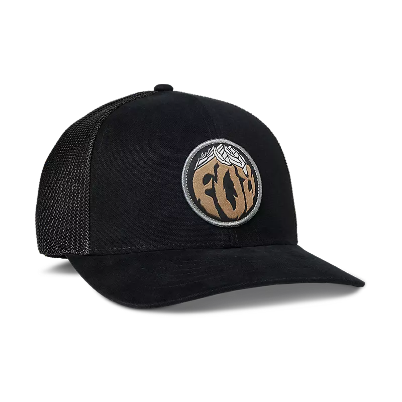 GORRA FOX TURNOUTS MESH FLEXFIT [BLK]