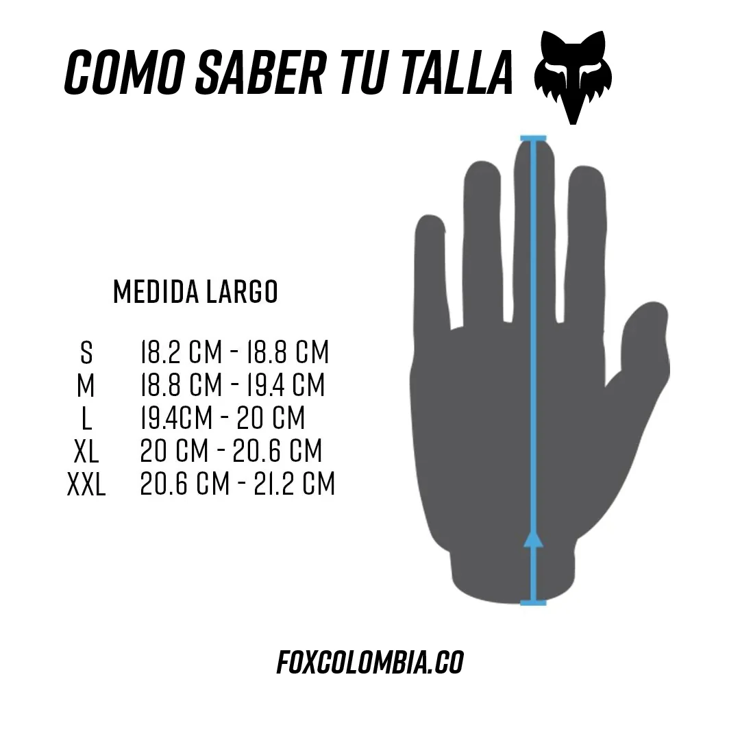 GUANTES FOX RANGER [NEGRO] - Image 3