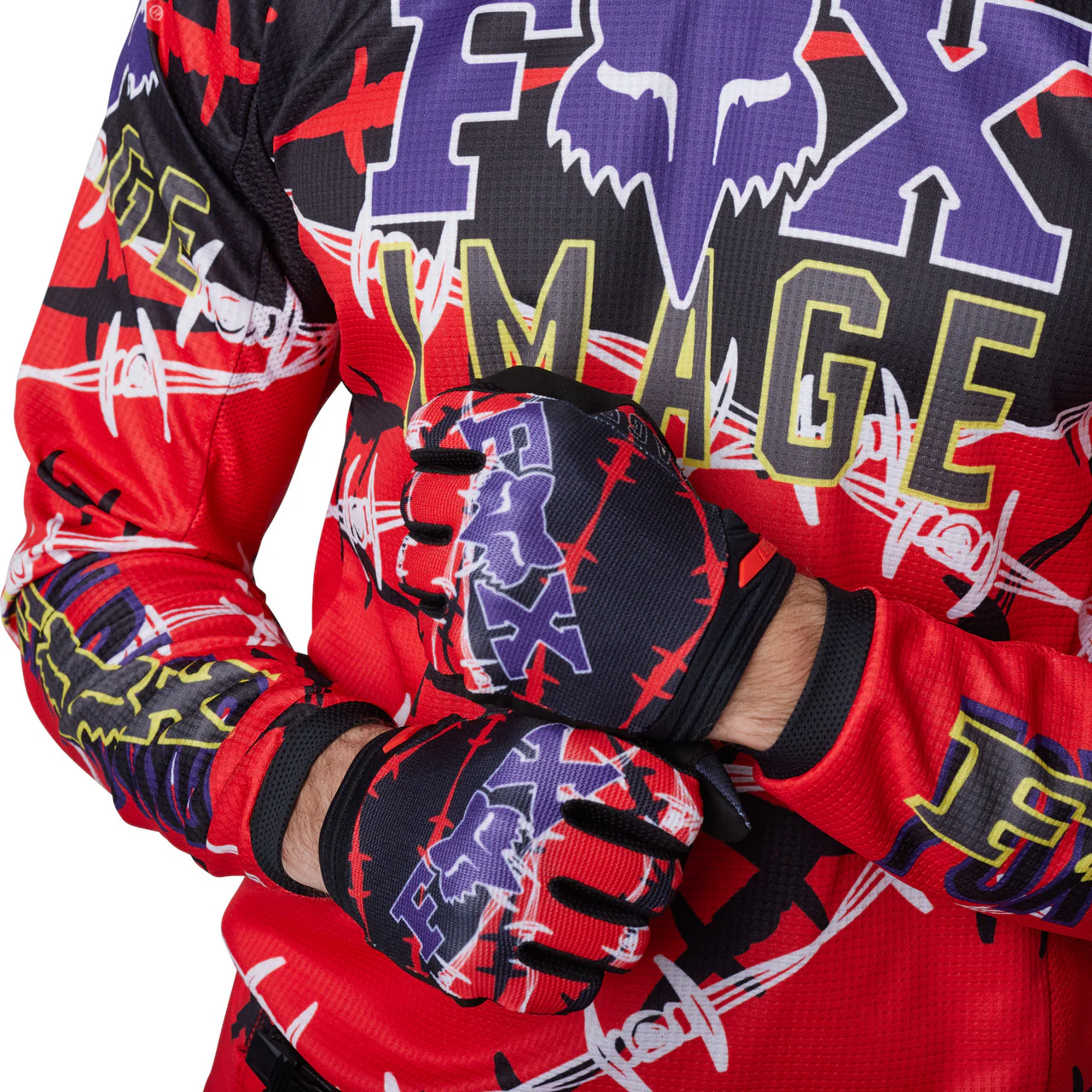 JERSEY FOX 180 BARBED WIRE SE [ROJO] - Image 5