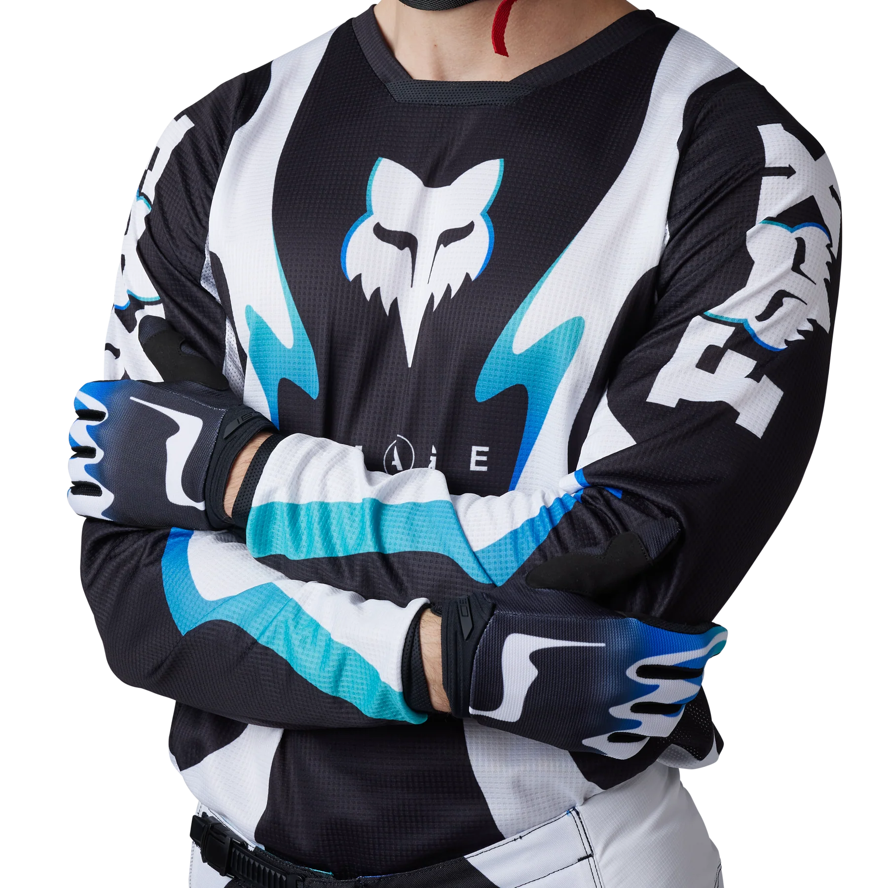 JERSEY FOX 180 KOZMIK [BLK/WHT] - Image 2