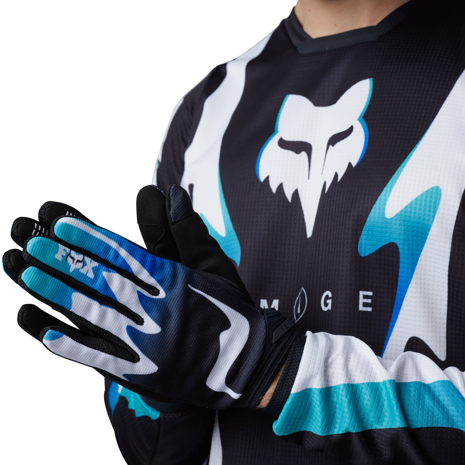 JERSEY FOX 180 KOZMIK [BLK/WHT] - Image 3