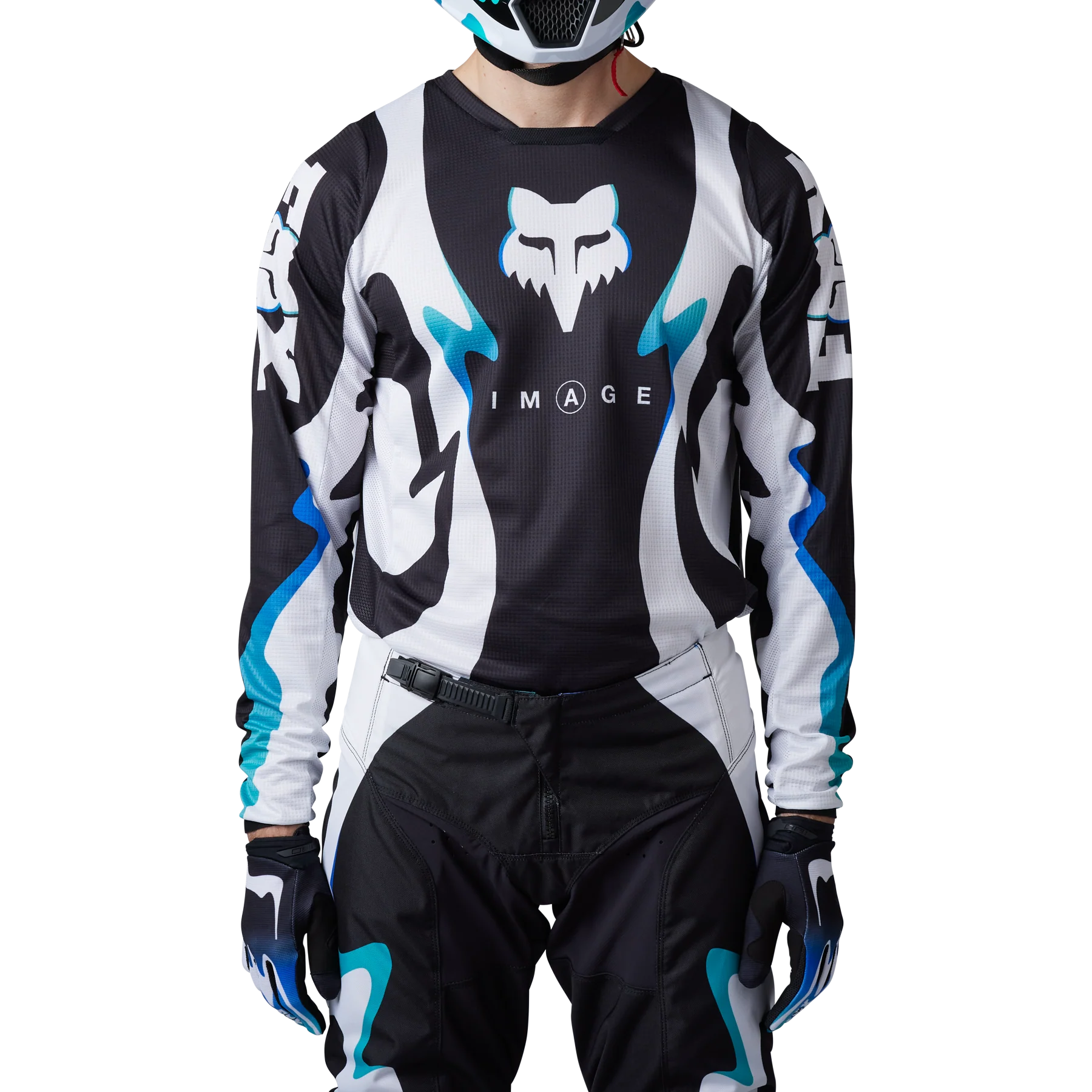 JERSEY FOX 180 KOZMIK [BLK/WHT] - Image 4