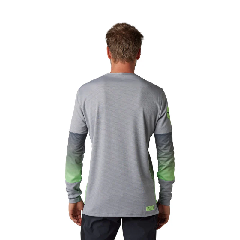 JERSEY FOX DEFEND LS CEKT [GRIS/VERDE] - Image 3