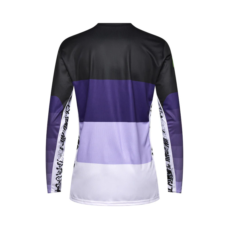 JERSEY FOX RANGER GRID LS [NEGRO/MORADO] - Image 2