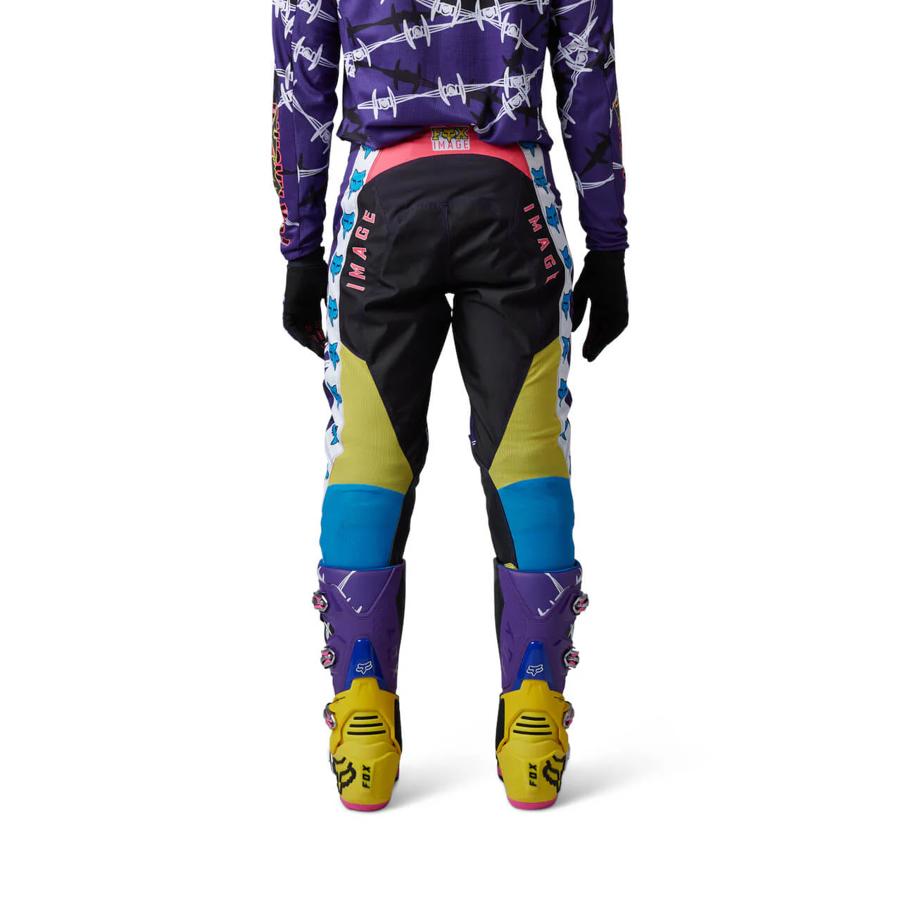 PANTALON FOX 180 BARBED [MORADO] - Image 2