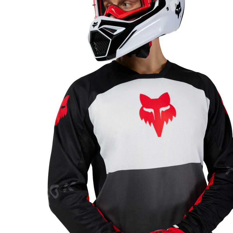 UNIFORME FOX 180 FLOW [BLANCO/ ROJO] - Image 3