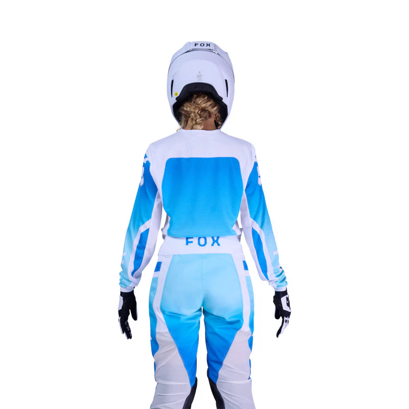 UNIFORME FOX 180 SHIELD [BLANCO/AZUL] (PARA DAMA) - Image 2