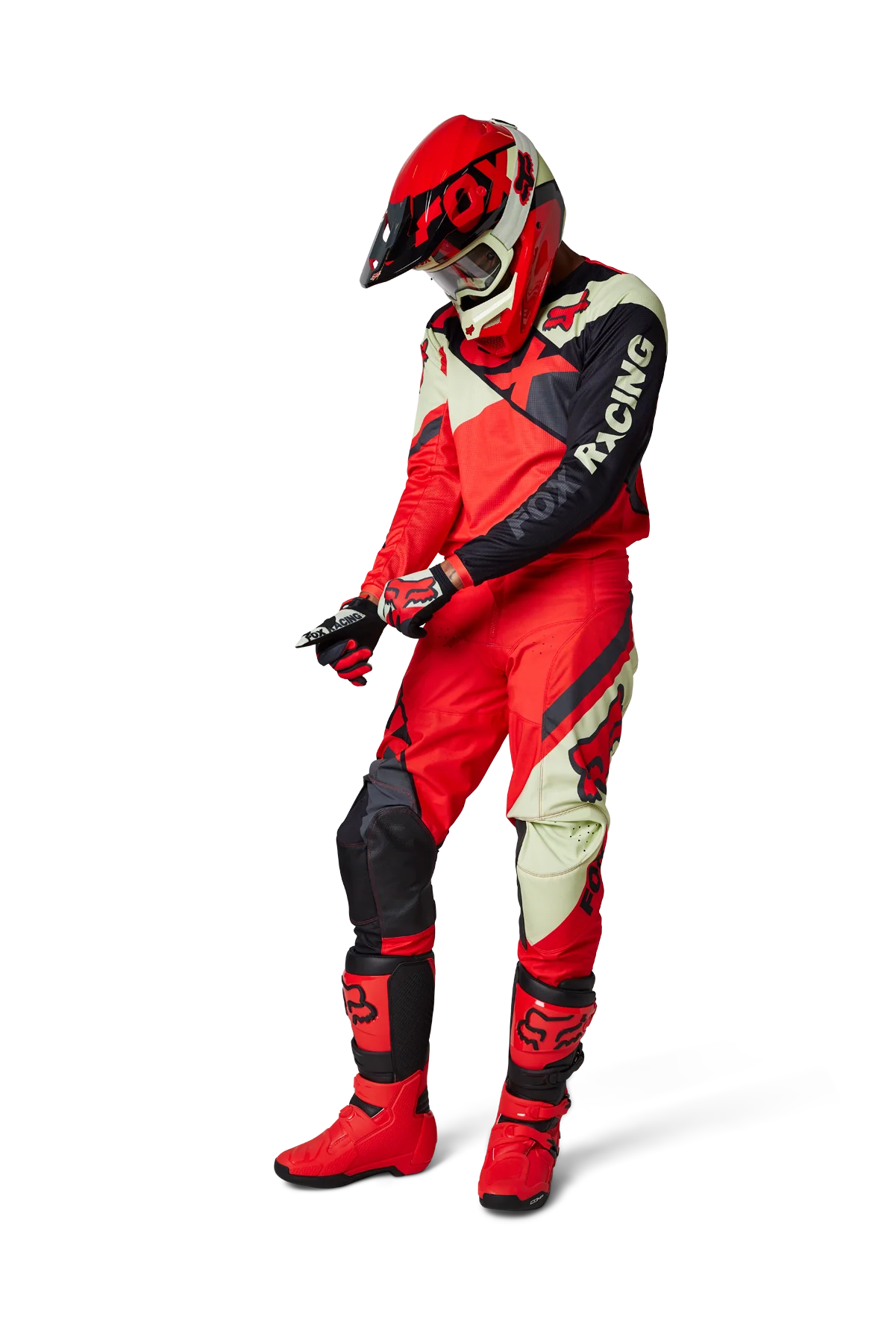UNIFORME FOX 180 XPOZR [FLO RED] - Image 2