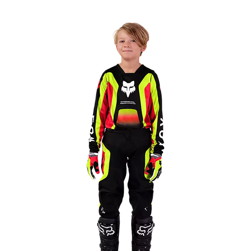 UNIFORME FOX BALLAST 180 PARA NIÑOS [BLK/RD]