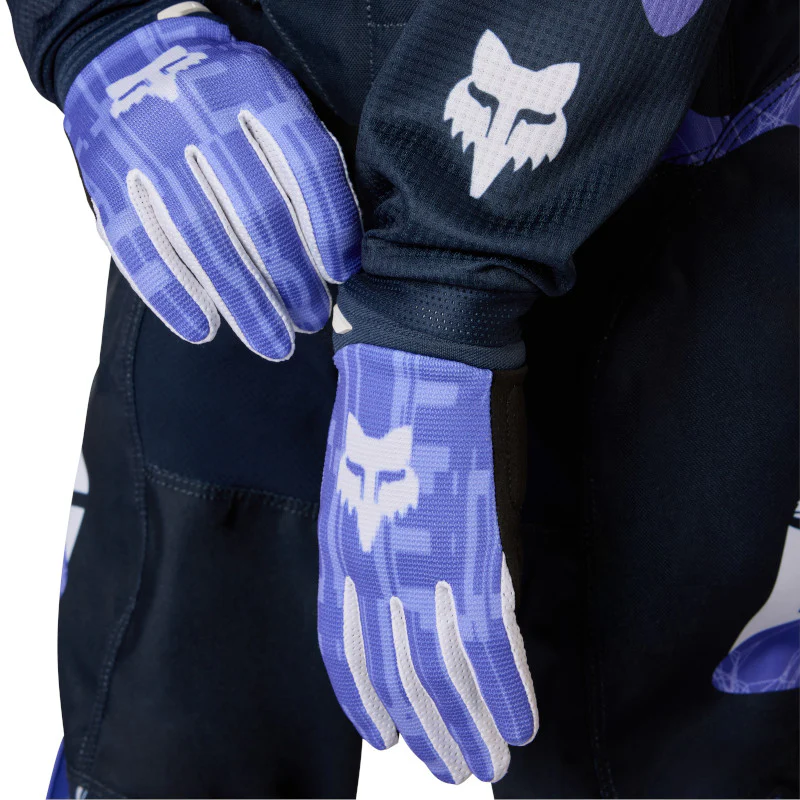 UNIFORME FOX DIFFUSE 180 EDICIÓN LIMITADA [NEGRO/MORADO] (PARA NIÑOS) - Image 5