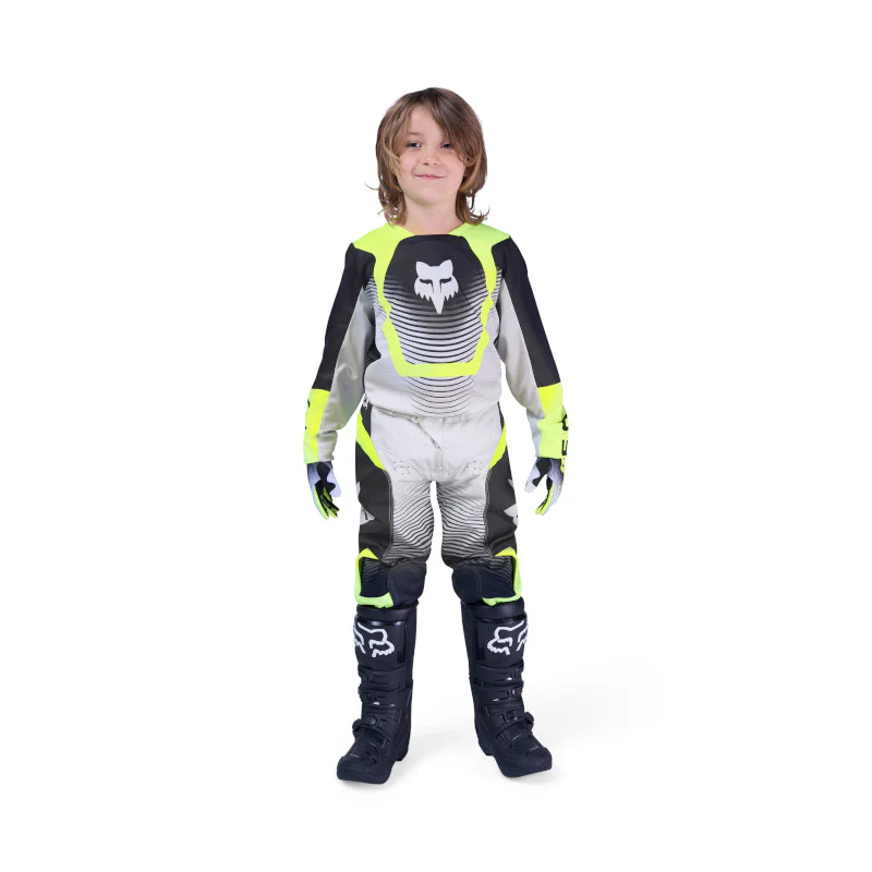 UNIFORME FOX SHIELD 180 [GRIS/VERDE] (PARA NIÑOS PEQUEÑOS) - Image 3